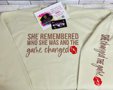 Load image into Gallery viewer, She REMEMBERED Who She Was And The Game changed