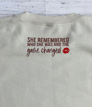 Load image into Gallery viewer, She REMEMBERED Who She Was And The Game changed