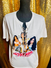 Load image into Gallery viewer, Custom Lace-Up Graphic Tees