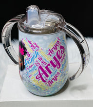 Load image into Gallery viewer, Personalized 9 oz. Sippy Cup