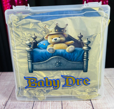 Personalized Baby Keepsake Box