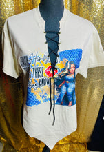 Load image into Gallery viewer, Custom Lace-Up Graphic Tees
