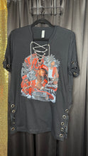 Load image into Gallery viewer, Custom Lace-Up Graphic Tees