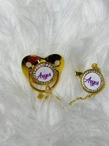 Baby Blinged Personalized Pacifier