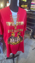 Load image into Gallery viewer, Custom Lace-Up Graphic Tees