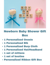 Load image into Gallery viewer, Newborn Baby Shower Gift Box
