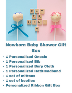 Newborn Baby Shower Gift Box