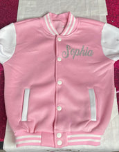 Load image into Gallery viewer, Children Custom Personalized Varsity Jacket