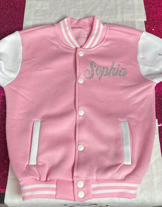 Children Custom Personalized Varsity Jacket