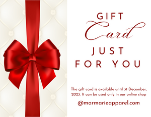 Mar’Marie Custom Apparel Gift Card
