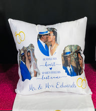 Load image into Gallery viewer, Personalized Satin Pillow