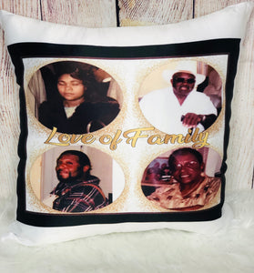 Personalized Satin Pillow