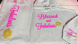 Blessed & Fabulous Jogger Set