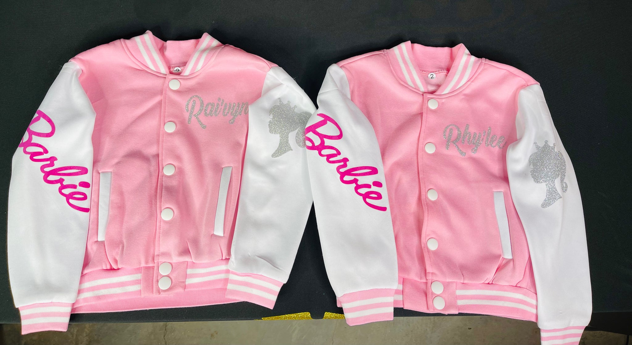 Personalized varsity clearance jackets for toddlers