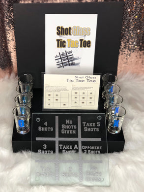 Shot Glass Tic Tac Toe