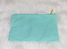 Load image into Gallery viewer, Personalized Cotton Canvas Cosmetic bags