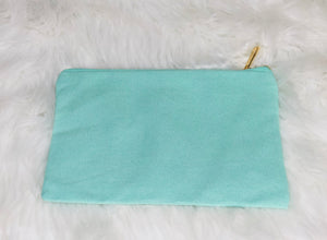 Personalized Cotton Canvas Cosmetic bags