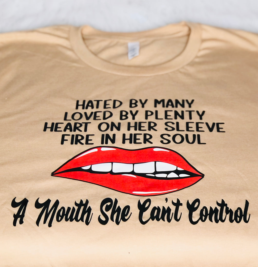 A Mouth She Can't Control