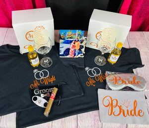 Bride & Groom Gift set