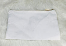 Load image into Gallery viewer, Personalized Cotton Canvas Cosmetic bags